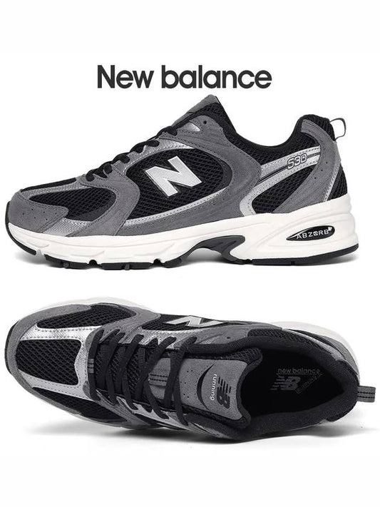 530 Low Top Sneakers Black White - NEW BALANCE - BALAAN 2