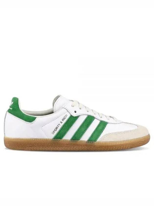 Sporty & Rich Samba OG Low-Top Sneakers White Green - ADIDAS - BALAAN 2