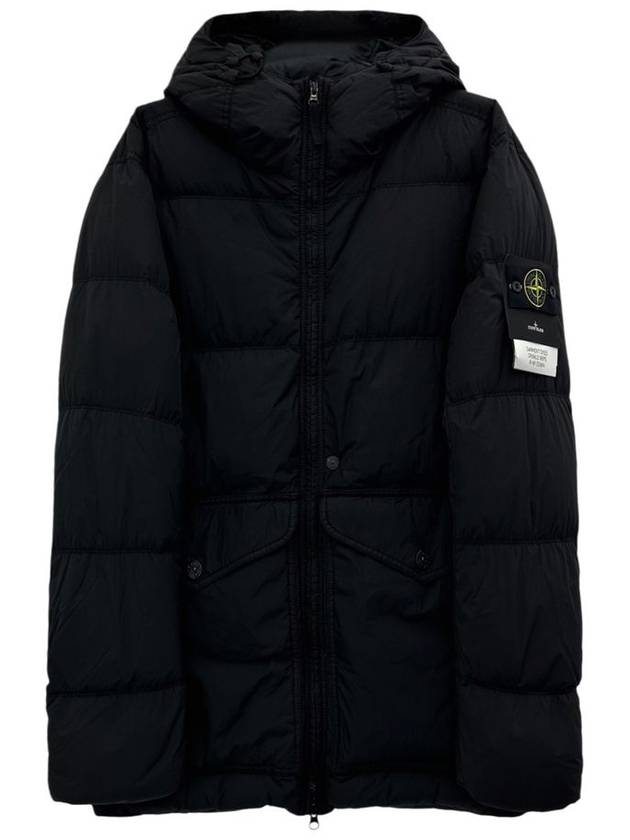 Crinkle Reps Re-Nylon Down Padding Black - STONE ISLAND - BALAAN 2