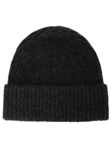 Wool Blend Beanie Used Black - ACNE STUDIOS - BALAAN 1