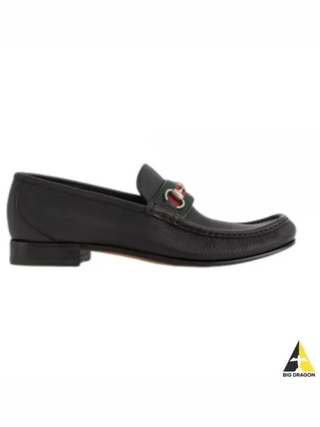 Men's Horsebit Loafers Black - GUCCI - BALAAN 2