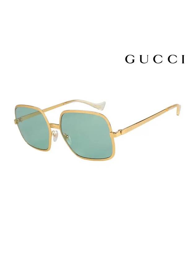 Sunglasses GG1063S 002 Square Metal Women's - GUCCI - BALAAN.