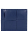 Intreciato Cassette Half Wallet Blue - BOTTEGA VENETA - BALAAN 2