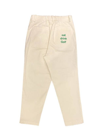 corduroy baggy pantswhite - MILESANDMILESANDMILES - BALAAN 1