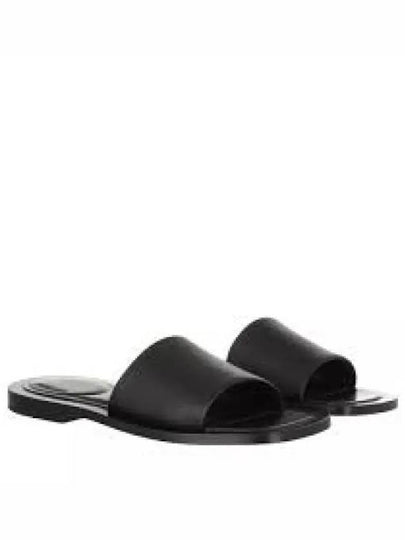 Women's Void Leather Slippers Black - BALENCIAGA - BALAAN 2