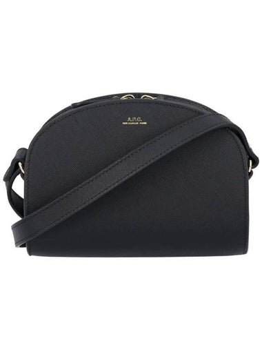 Saffiano Demi Rune Mini Cross Bag Black - A.P.C. - BALAAN 1