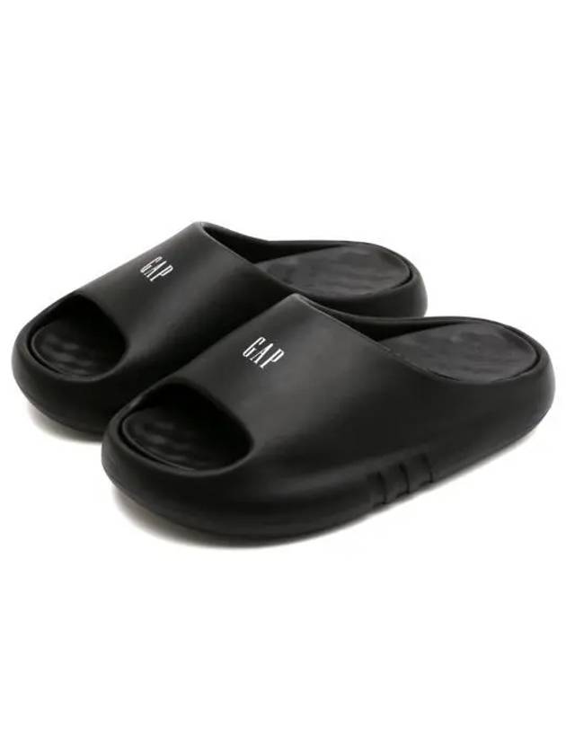 Soft tube double cushion slide slippers 143813 black 643757 - GAP - BALAAN 1