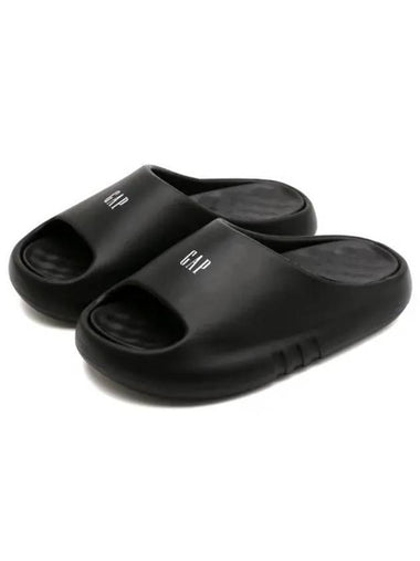 Soft tube double cushion slide slippers 143813 black 643757 - GAP - BALAAN 1