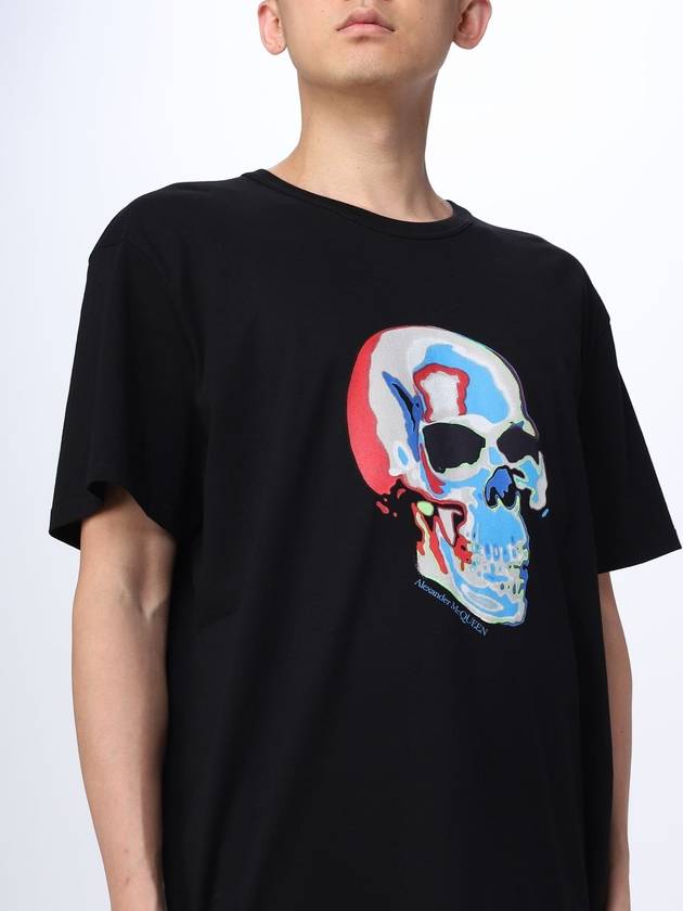 T-shirt Alexander Mcqueen in cotone - ALEXANDER MCQUEEN - BALAAN 5