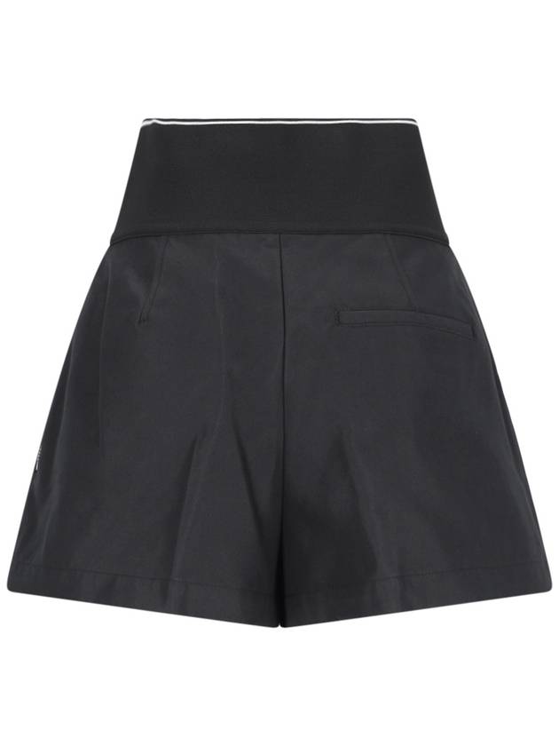 Safari Shorts in Cotton Tailoring Black - ALEXANDER WANG - BALAAN 3