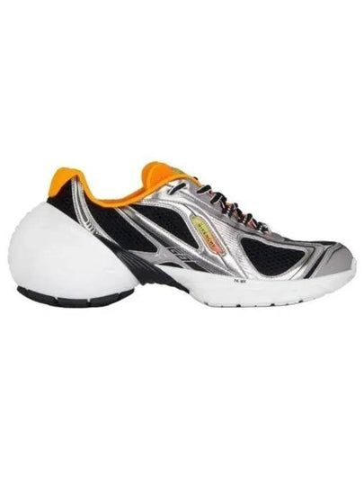 TK MX Runner Low Top Sneakers Black Silver - GIVENCHY - BALAAN 2