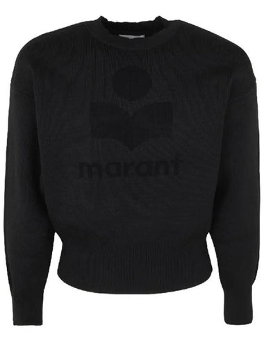 23FW Women's AILYS Logo Sweater PU0159FA A3L62E 01BK - ISABEL MARANT - BALAAN 1