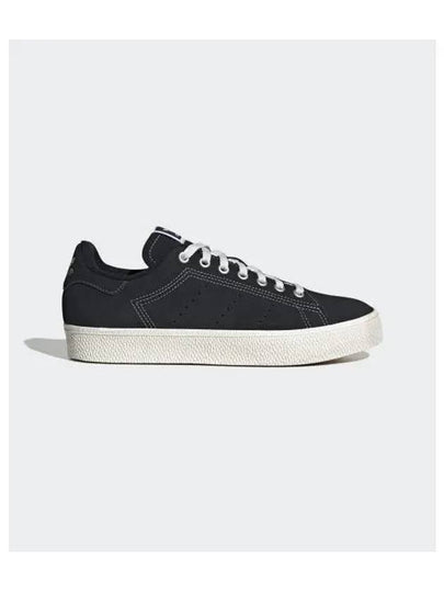 Stan Smith CS Suede Low Top Sneakers Core Black - ADIDAS - BALAAN 2