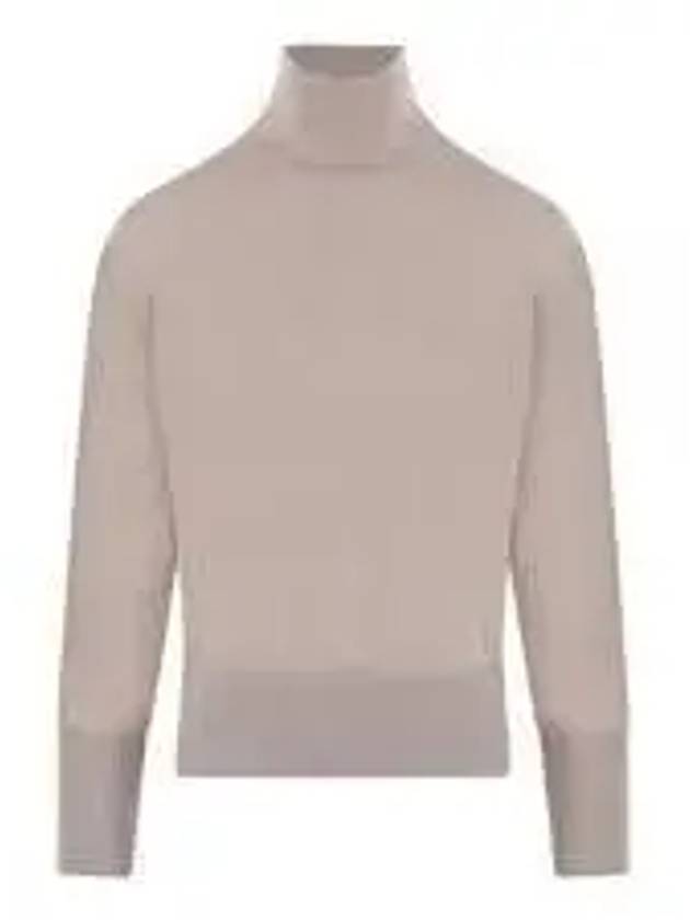 Talea Virgin Wool Knit Top Sand - MAX MARA - BALAAN 2