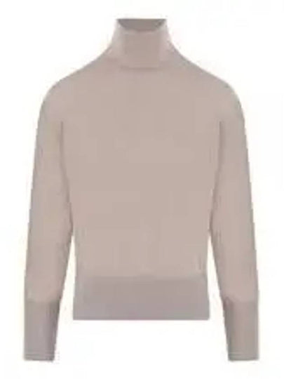 Talea Virgin Wool Knit Top Sand - MAX MARA - BALAAN 2