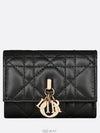 My Trifold Wallet Cannage Lambskin Black S6026ONMJ M900 - DIOR - BALAAN 2