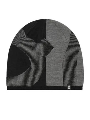 Explore Merino Beanie Rock Black - ON RUNNING - BALAAN 1