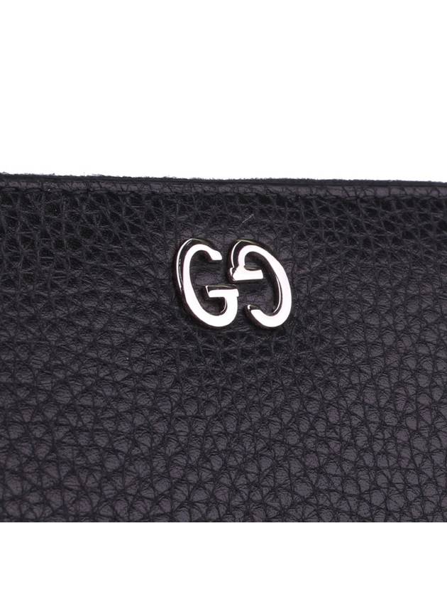 GG Metal Long Wallet Black - GUCCI - BALAAN 4