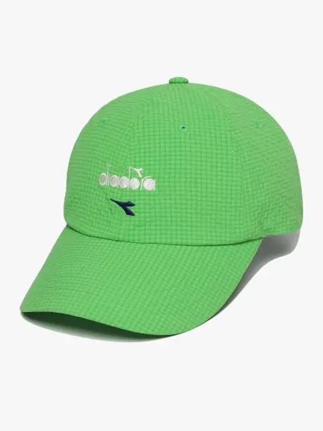 Diadora seersucker ball cap GREEN - DIADORA - BALAAN 1