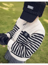 Duck down balance knit jumper IVORY - MONBIRDIE GOLF - BALAAN 4