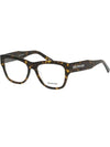 Glasses frame BB0309O 002 horn rim square Havana fashion - BALENCIAGA - BALAAN 7