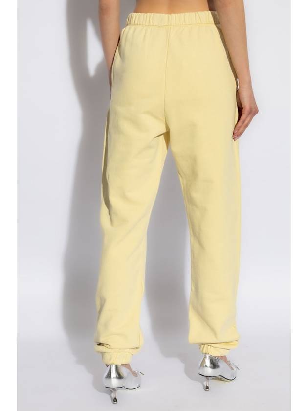 The Attico Sweatpants, Women's, Yellow - THE ATTICO - BALAAN 4