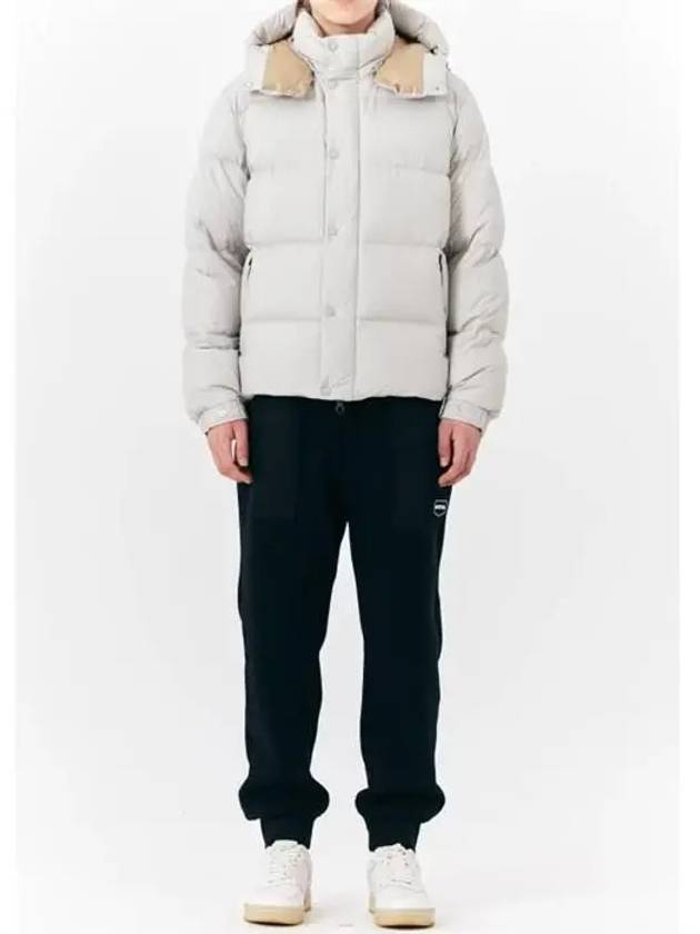 PEPPINO Hooded Down Jacket Ivory - DUVETICA - BALAAN 5