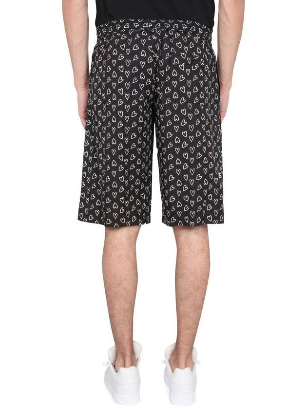 Heart Print Bermuda Shorts 13024564 - DOLCE&GABBANA - BALAAN 5