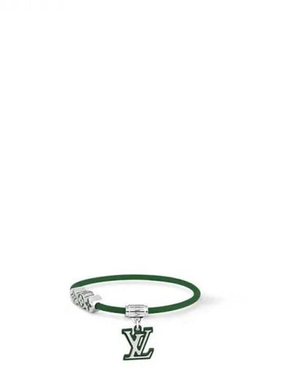 Monogram Party Bracelet Silver Green - LOUIS VUITTON - BALAAN 2