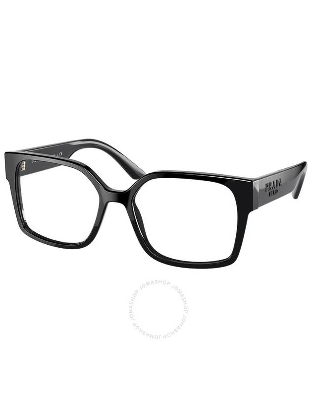 Eyewear Polished Effect Square Frame Glasses - PRADA - BALAAN 2