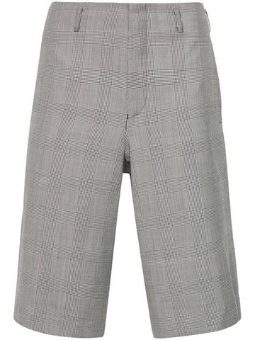 Comme Des Garçons Homme Plus Wool Glen Check Shorts - COMME DES GARCONS - BALAAN 1