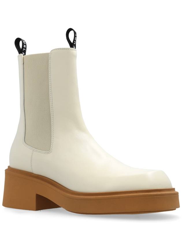 Furla Heeled Chelsea Boots ‘College’, Women's, Cream - FURLA - BALAAN 4