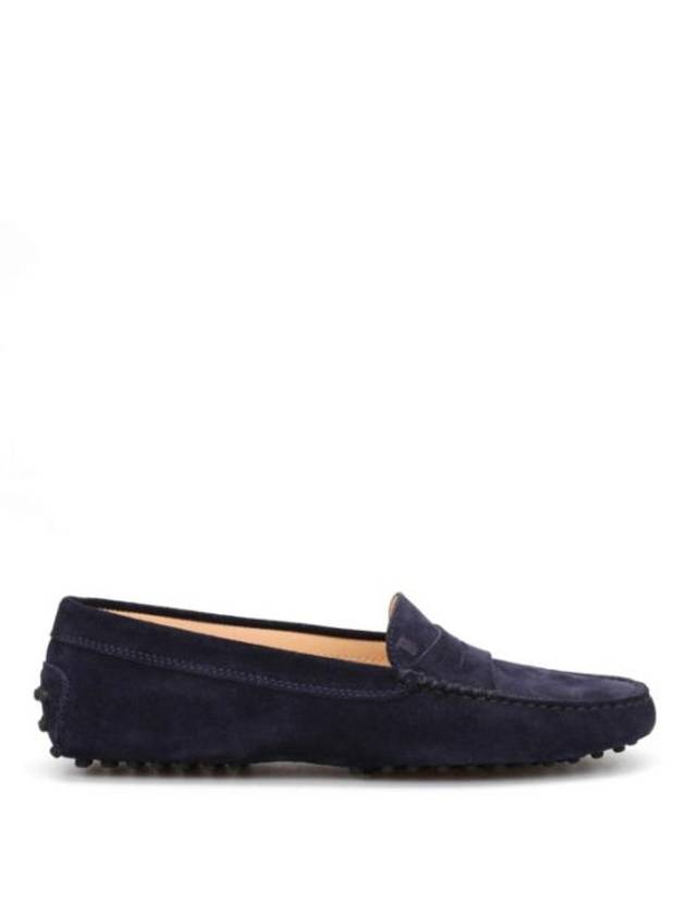 Gommino Suede Driving Shoes Blue - TOD'S - BALAAN 2