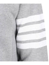 4 Bar Loopback Jersey Sweatshirt Light Grey - THOM BROWNE - BALAAN 7