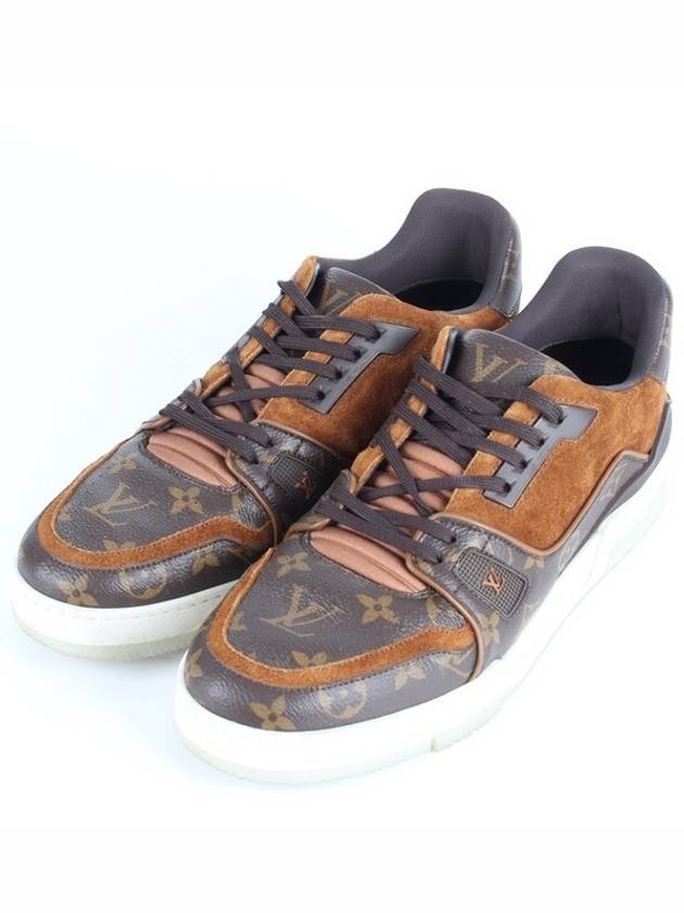 LV Monogram Trainer Sneakers 8 5 275 - LOUIS VUITTON - BALAAN 1