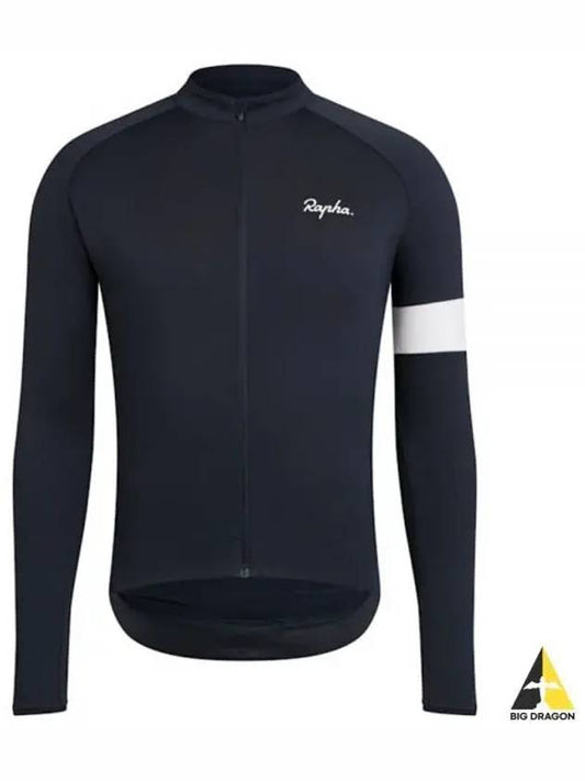 MEN'S LONG SLEEVE CORE JERSEY COL03XXDNY Men's long sleeve core jersey - RAPHA - BALAAN 1