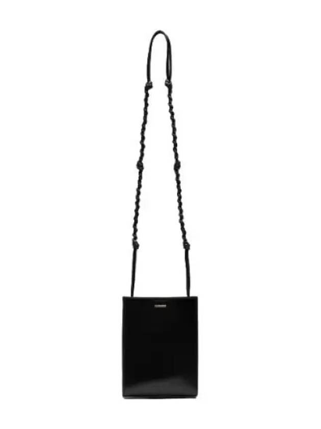 Small Tangle Shoulder Bag Black - JIL SANDER - BALAAN 1