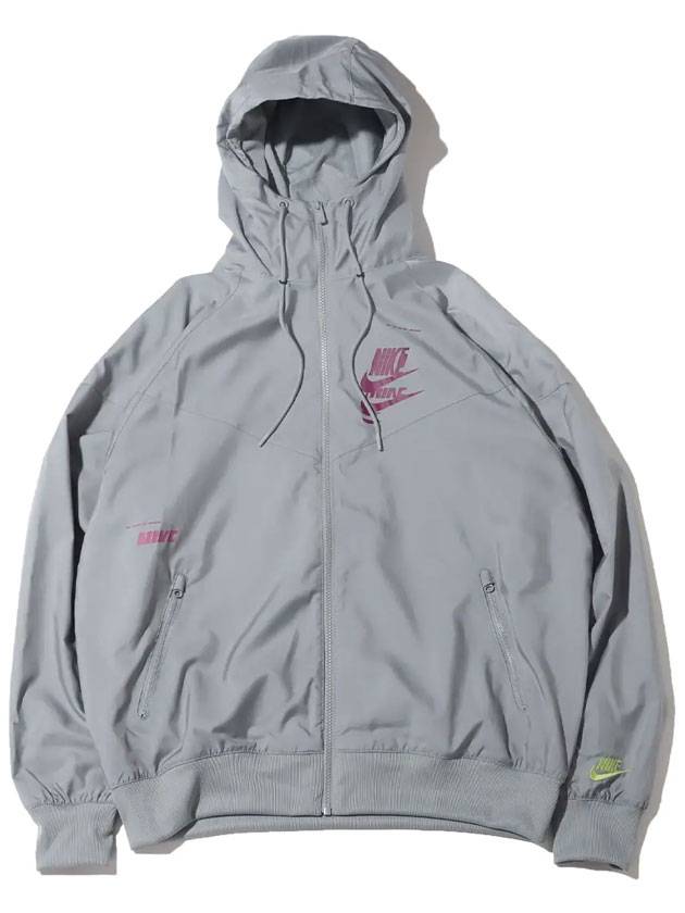 Sportswear Essential Woven Windbreaker Particle Grey - NIKE - BALAAN 1