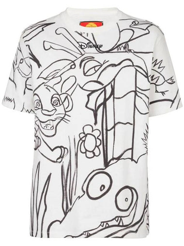 Balmain T-Shirt With Graphic Print For Disney - BALMAIN - BALAAN 1