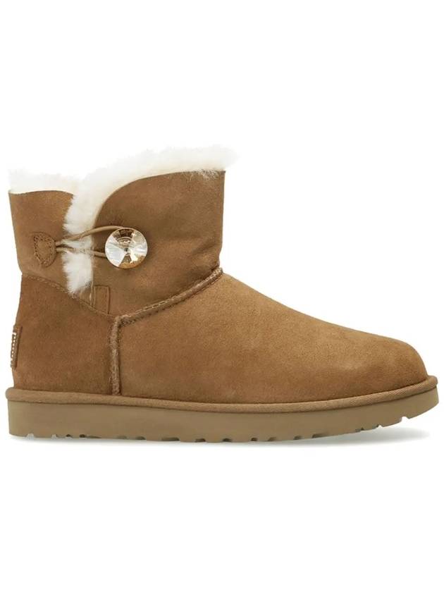 Mini Bailey Button Bling Winter Boots Chestnut Gold - UGG - BALAAN 2