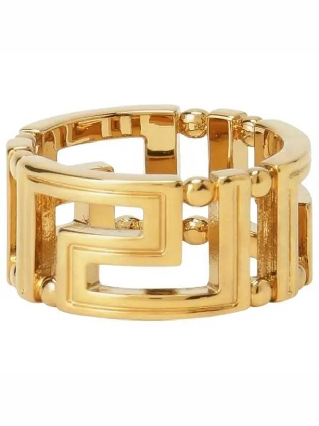 Greca Detail Ring Gold - VERSACE - BALAAN 2