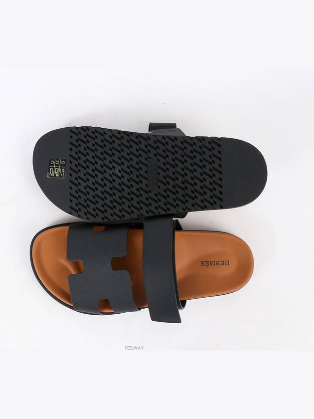 Chypre Sandals Black Natural 40 73893 - HERMES - BALAAN 5