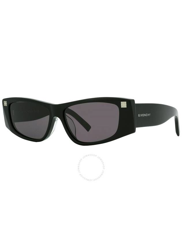 Givenchy Grey Rectangular Ladies Sunglasses GV40048F 01A 56 - GIVENCHY - BALAAN 2