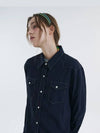 Western stitch shirt navy 0111 - VOYONN - BALAAN 5