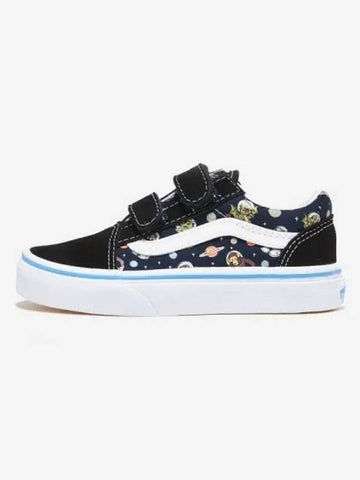 Old school velcro glow cosmic zoo black blue BLACKBLUE - VANS - BALAAN 1