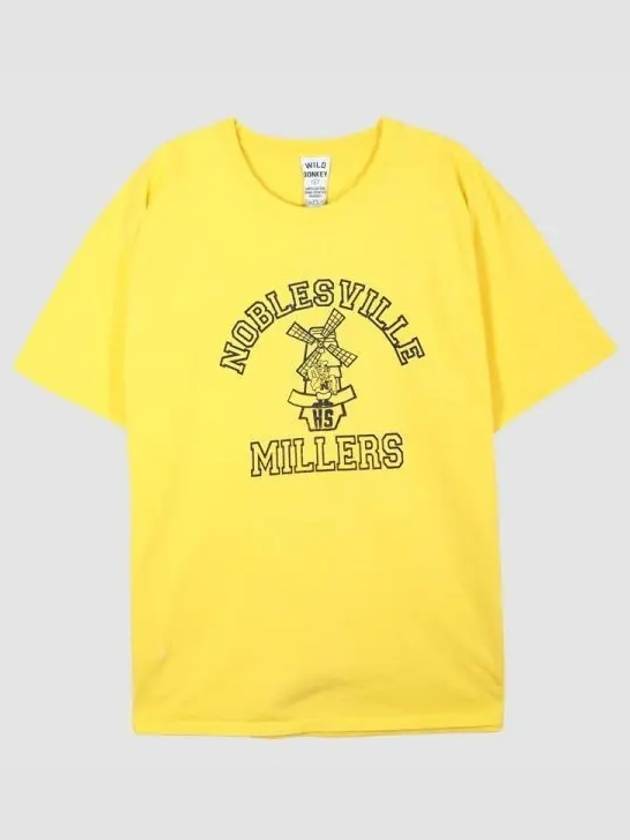 Noblesville Short Sleeve T-Shirt Yellow - WILD DONKEY - BALAAN 2