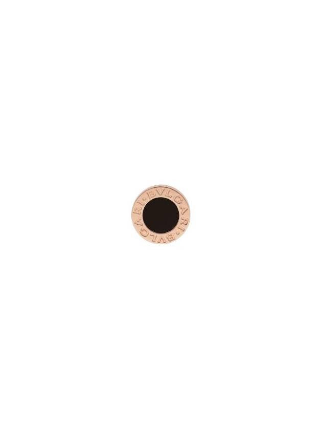 Single Earring Black Rose Gold - BVLGARI - BALAAN 1