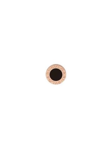 Single Earring Black Rose Gold - BVLGARI - BALAAN 1