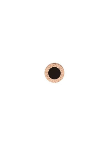 Single Earring Black Rose Gold - BVLGARI - BALAAN 1