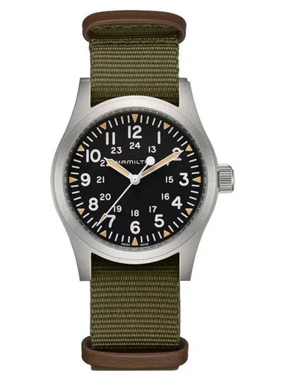 Khaki Field  Mechanical Watch Black - HAMILTON - BALAAN 2